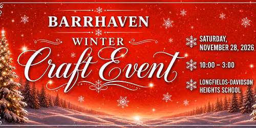 Barrhaven Winter Craft Event