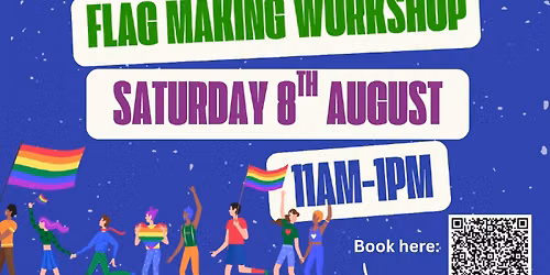 Charnwood Eco Hub Pride Flag Making Workshop
