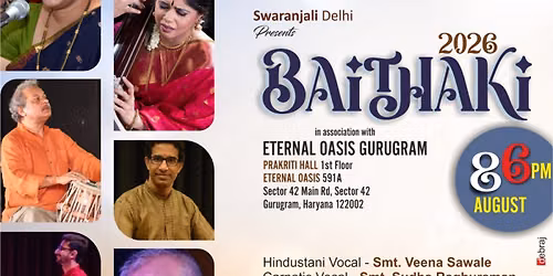 Baithaki 2026 Gurugram by Swaranjali Delhi