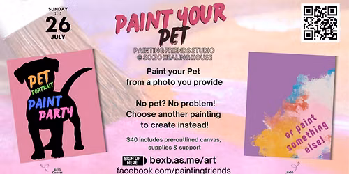 Paint Your Pet! (or something else) Paint Party