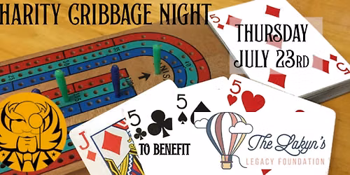 Charity Cribbage for LAKYN'S LEGACY