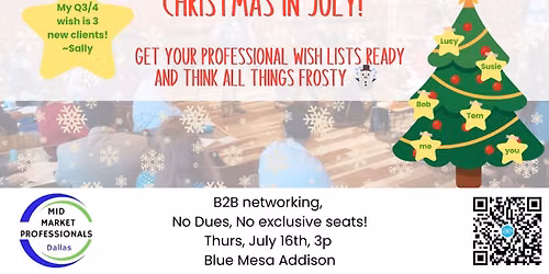 Mid Market Professionals DALLAS July event