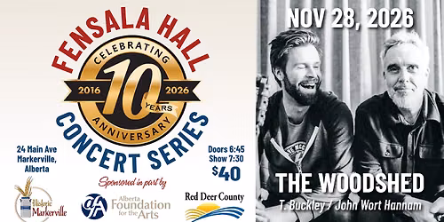 Fensala Hall Concert Series presents THE WOODSHED