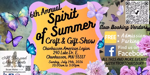 6th Annual Spirit of Summer Craft & Gift Show