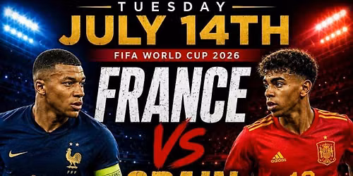 France vs Spain FIFA World Cup 2026 Watch Party at South Beach Astoria