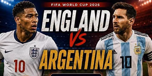 England vs Argentina FIFA World Cup 2026 Watch Party at South Beach Astoria