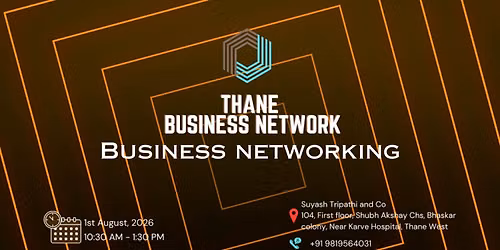 THANE BUSINESS NETWORK | BUSINESS NETWORKING 2026