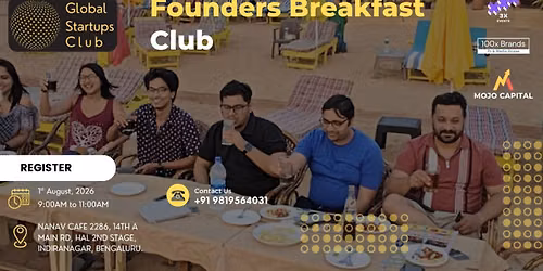 Bengaluru Founders Breakfast Club 2026
