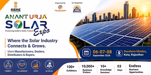 Anant urja Solar Expo 2026