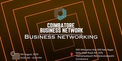 COIMBATORE BUSINESS NETWORK | BUSINESS NETWORKING 2026