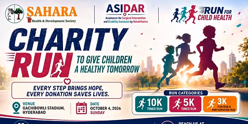 Run for Child Health 2026