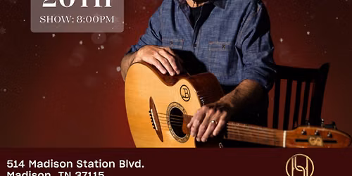 John Berry Returns to Harken Hall for the 30th Anniversary Christmas Tour Sunday, December 20
