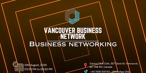 Vancouver Business Networking 2026