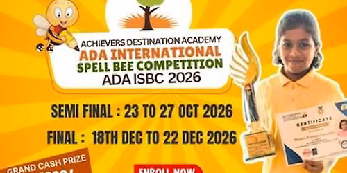 ADA International Spell Bee Competition 2026