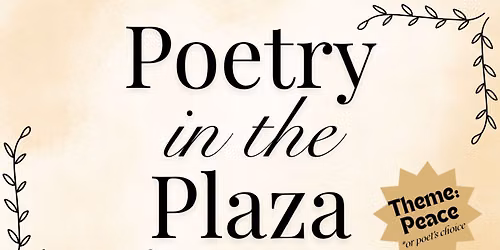 Poetry in the Plaza
