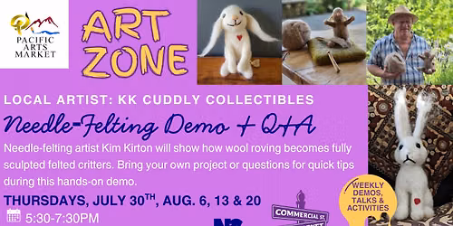 Needle\u2011Felting Demo & Q&A