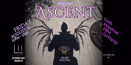 ASCENT \/\/ Goth & Industrial Night LIVE @ LevelTwo Nightclub