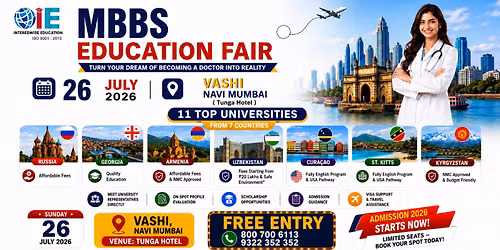 MBBS Education Fair 2026 | Navi Mumbai \ud83c\udf93