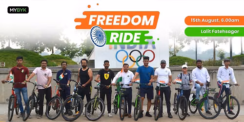 Freedom Ride Udaipur \u2013 Pedal with Pride this Independence Day!
