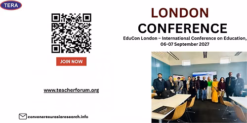 EduCon London \u2013 International Conference on Education, 06-07 September 2027