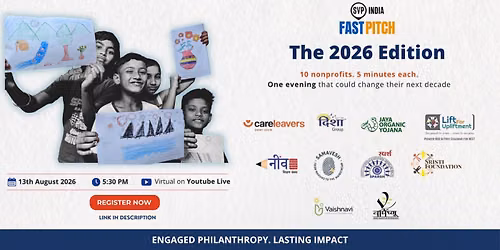 SVP India Fast Pitch 2026 | India's Most Inspiring Nonprofit Showcase