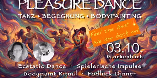 \ud83d\udc8b PLEASURE DANCE \ud83d\udc8b Tanz \u2022 Begegnung \u2022 Bodypainting - Glockenbachviertel