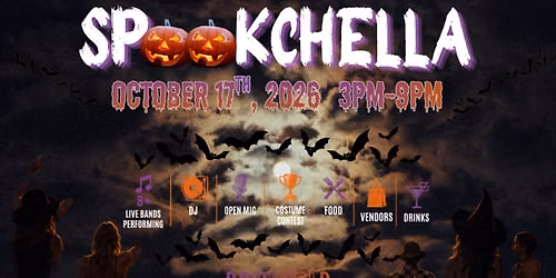 SPOOKCHELLA 2026: A Halloween Music & Vendor Festival Experience