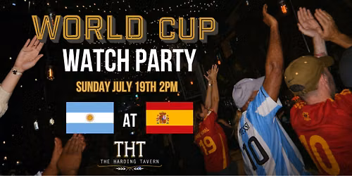 FIFA World Cup Final Watch Party at The Harding Tavern