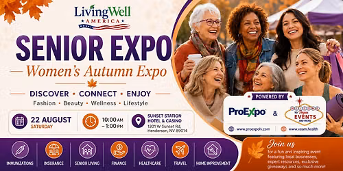 Living Well Senior Expo: Women\u2019s Autumn Expo