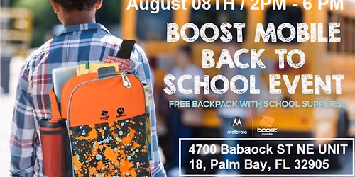 Free Back To School Supplies For Your Child! By Boost Mobile!