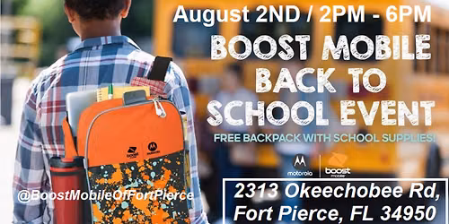 Free Back To School Supplies For Your Child! By Boost Mobile