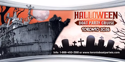 HALLOWEEN BOAT PARTY CRUISE TORONTO 2026 | TICKETS STARTING AT $25