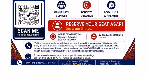 Medicare and Medicaid Education Event Ahmaric