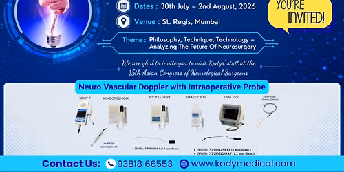 15th Asian Congress of Neurological Surgeons (ACNS) Mumbai