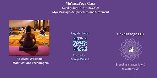 Yinyasa Yoga Class