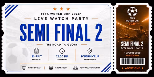 FIFA World Cup 2026\u2122 Semi Final 2 | Live Watch Party
