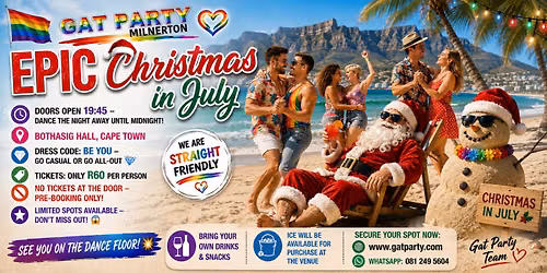 EPIC Christmas in July Gat Party