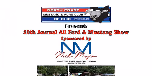 20th Annual All Ford & Mustang Show