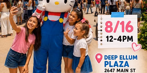 Back to School Market with Hello Kitty