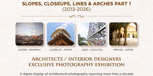 Slopes Closeups Lines & Arches Part 1 - Architects \/ interior designers photography exhibition