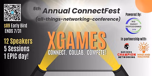 5th annual ConnectFest26 XGames! Connect. Collab. Compete.