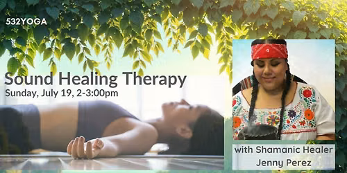 Sound Healing Therapy with Shamanic Healer