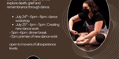 Grief Movement Workshop and Performance (Fri & Sat)
