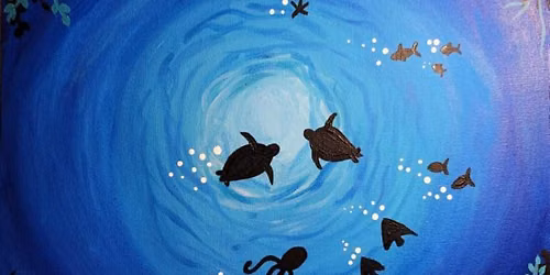 All Ages Under the Sea Paint Event at Brooklyn Bar & Grill Saturday Sept 26th 2pm-4pm