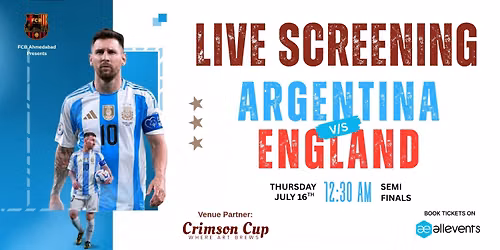 Argentina vs England - Semi Finals 2