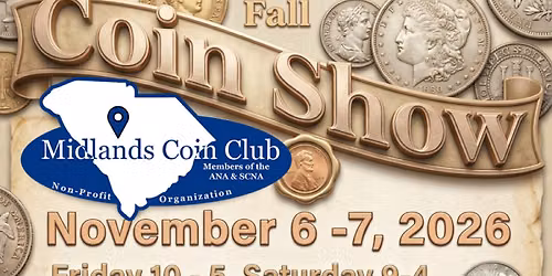 Midlands Coin Club Fall Coin Show