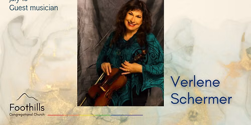 Verlene Schermer plays at Foothills