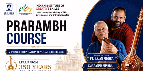 Prarambh-Foundational Music Vocal Program, IICS