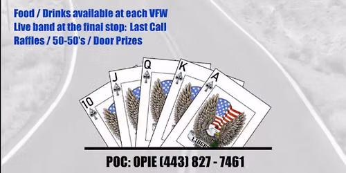 U.S. Military Veterans Motorcycle Club (USMVMC) VFW Tour Poker Run