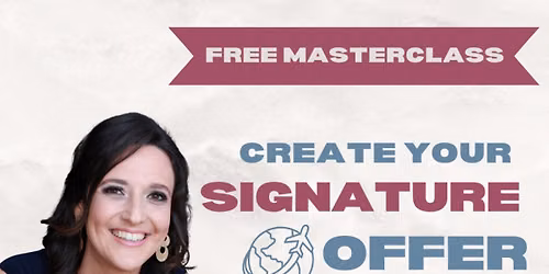 Create your Signature Offer | Travel Experience